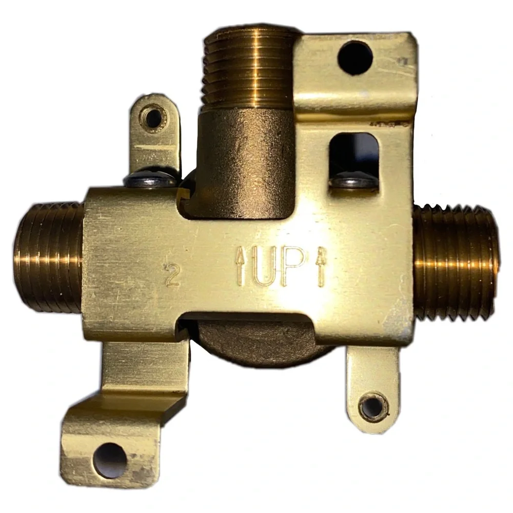Universal Brass Bath Tub & Shower Valve Body for Faucet Trim, R10000-UNBX